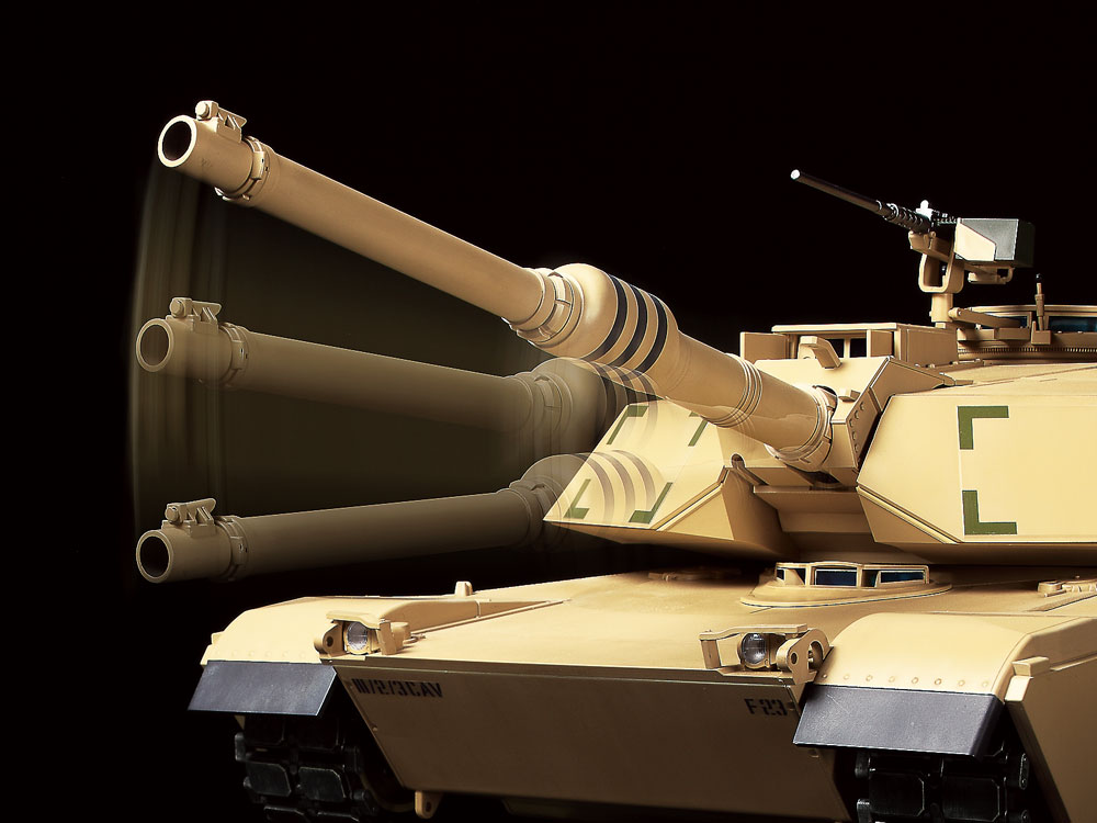 1/16RC アメリカ M1A2 エイブラムス戦車 フルオペレーション(完成品