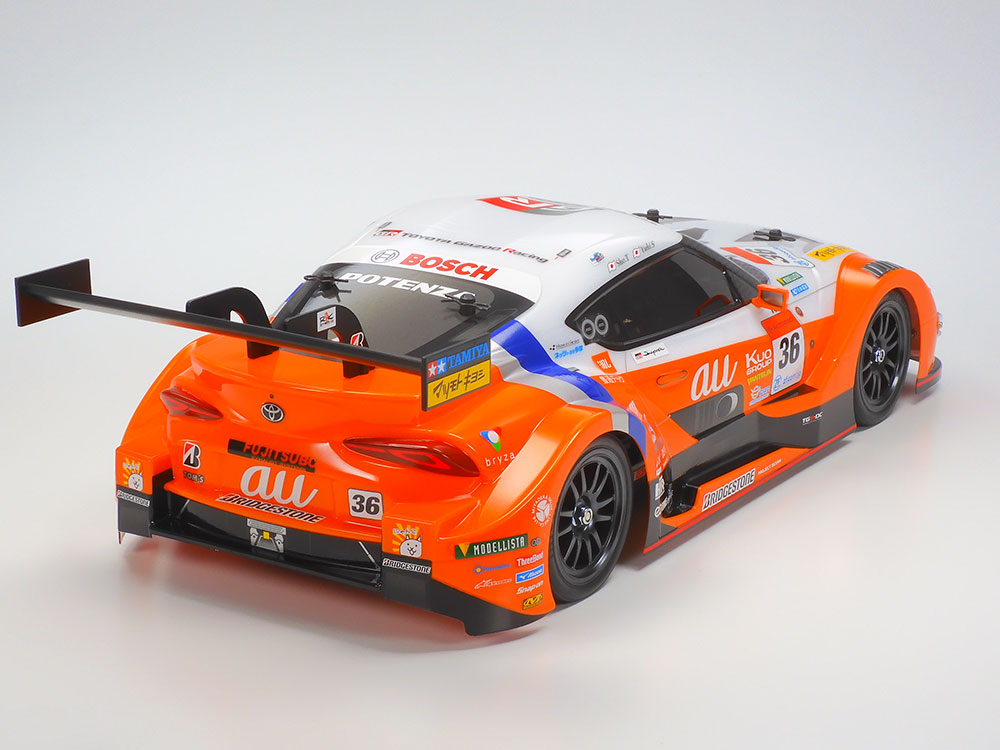 1/10RC au TOM'S GR Supra (TT-02シャーシ): RCモデル｜TAMIYA SHOP