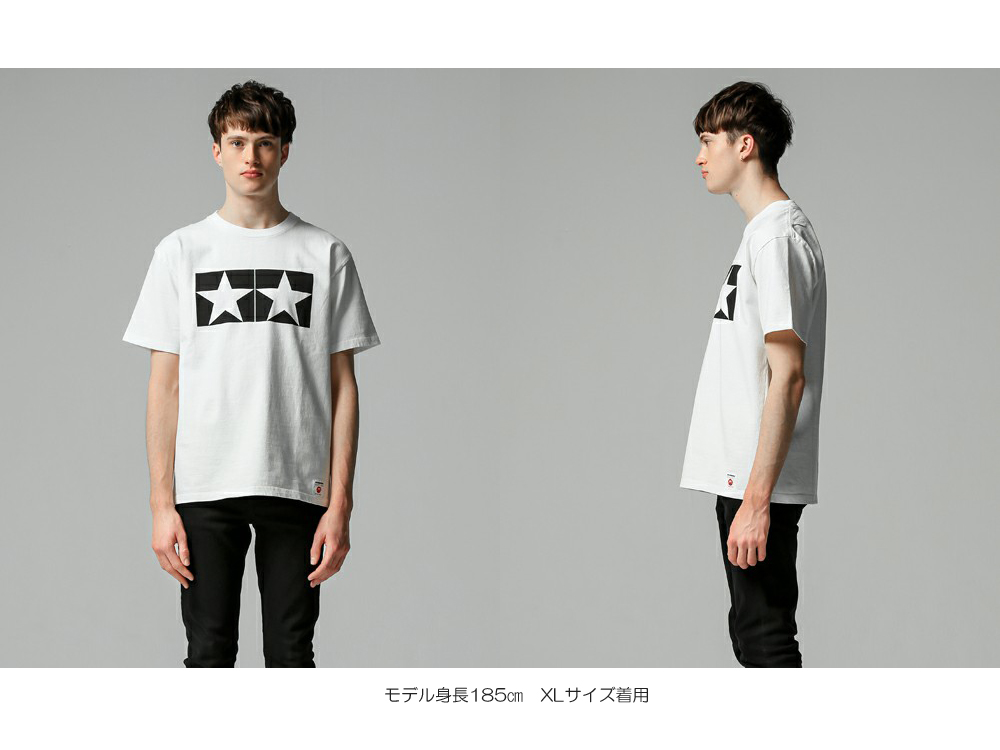 JUN WATANABE タミヤマーク Tシャツ”JAPAN MADE PREMIUM”(ホワイト)(XS 