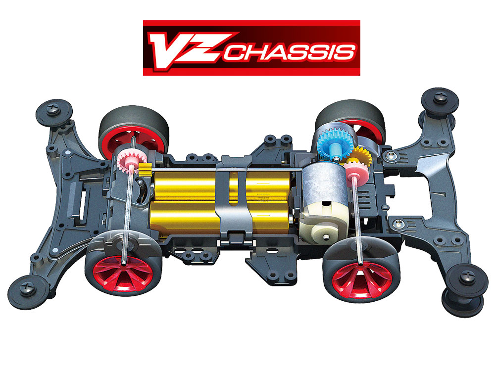 ネオVQS (VZシャーシ): ミニ四駆｜TAMIYA SHOP ONLINE -タミヤ公式オンラインストア-