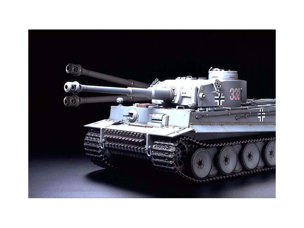 taigen Tiger1 タイゲン タイガー1 後期型冬季迷彩 砲身リコイル（金属 