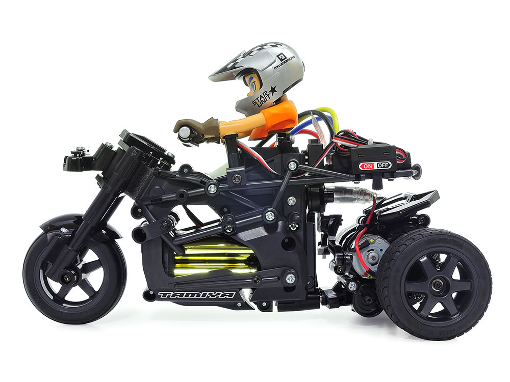 【国産高評価】タミヤ　TAMIYA　デュアルライダー　T3-01シャーシ　ダンシングライダー　オプション多数　組み込み済　バッテリー２本付き 田宮模型