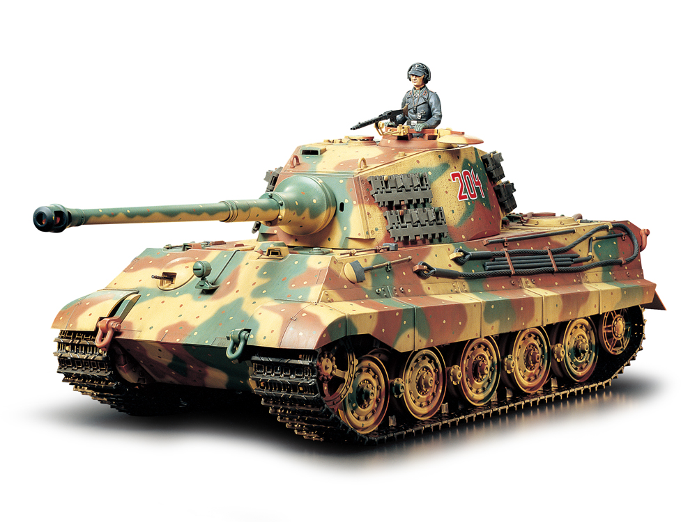 1/35 ドイツ軍 キングタイガー ドラゴン プラモデル完成品 - その他