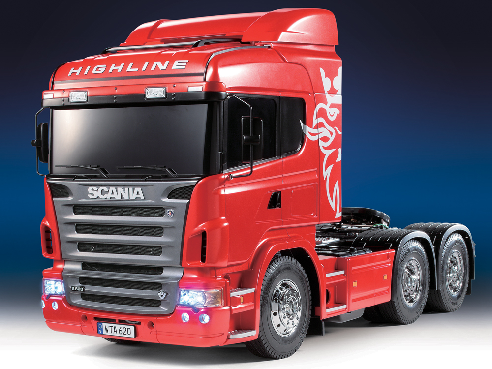 TAMIYA タミヤ 1/14 SCANIA R620 フルオペレーション-