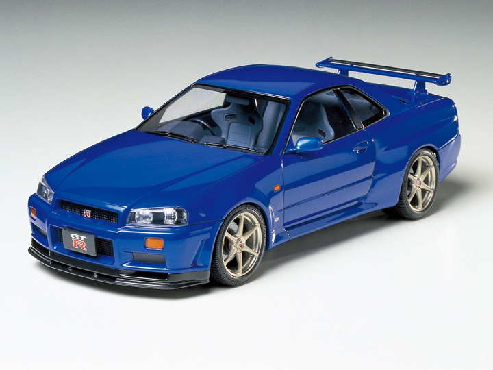 1/24 ニッサン スカイライン GT-R Vスペック （R34）: スケールモデル｜TAMIYA SHOP ONLINE  -タミヤ公式オンラインストア-