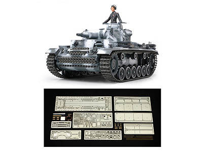 タミヤ1/48 ドイツ3号戦車N型　完成品