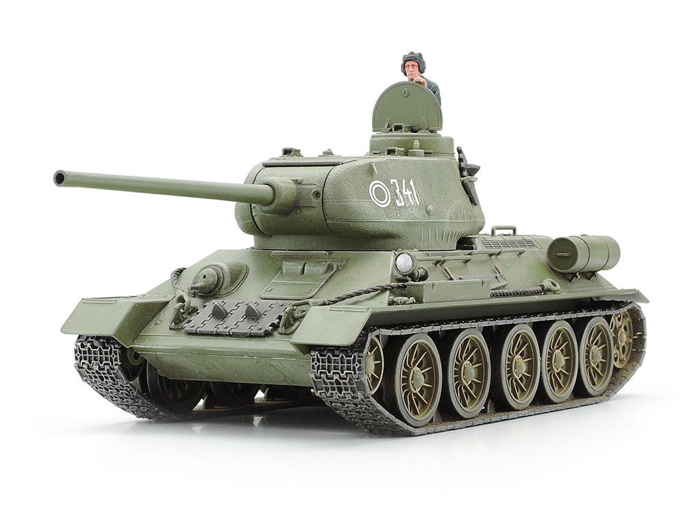 プラモデル ソビエト戦車 T34