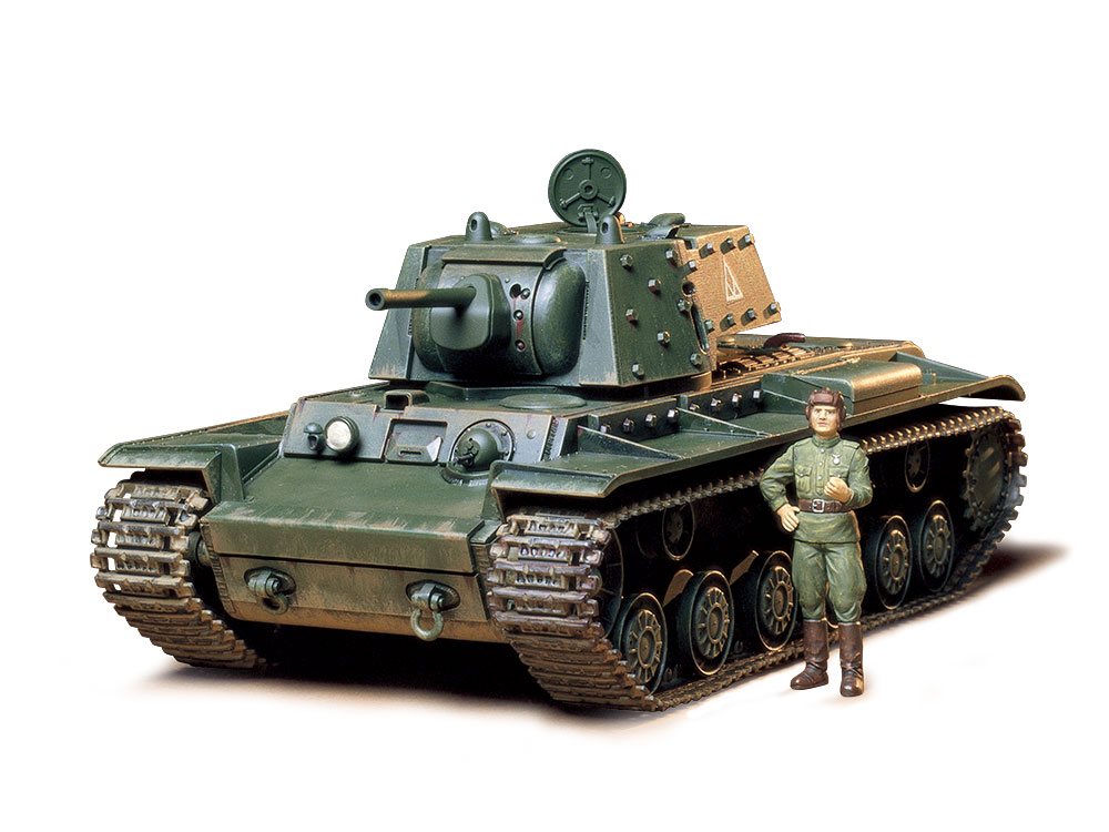 1/35 ソビエト KV-1B 重戦車: スケールモデル｜TAMIYA SHOP ONLINE