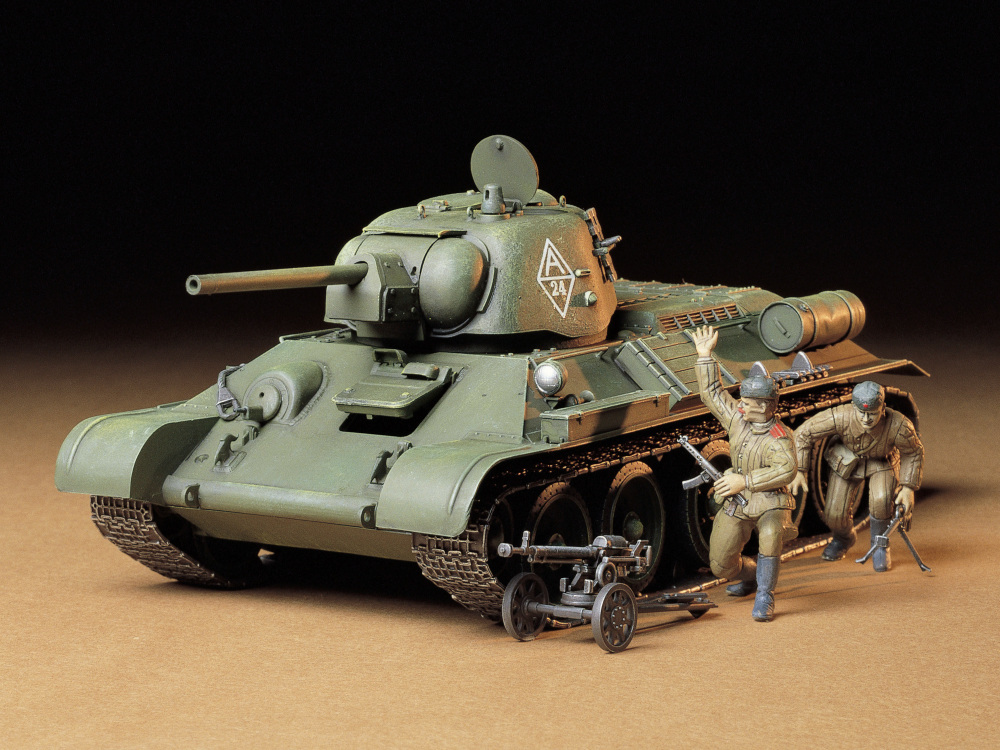 戦車 プラモデル 完成品 T34/76 - 模型/プラモデル