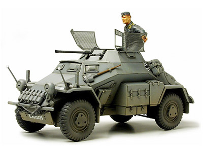 1/35 ドイツ4輪装甲偵察車 Sd.Kfz.222: スケールモデル｜TAMIYA SHOP 