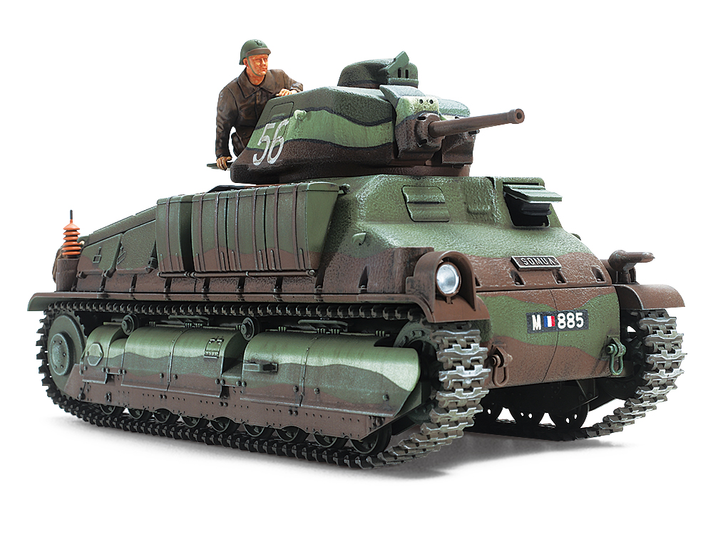 1/35 フランス中戦車 ソミュア S35: スケールモデル｜TAMIYA SHOP 