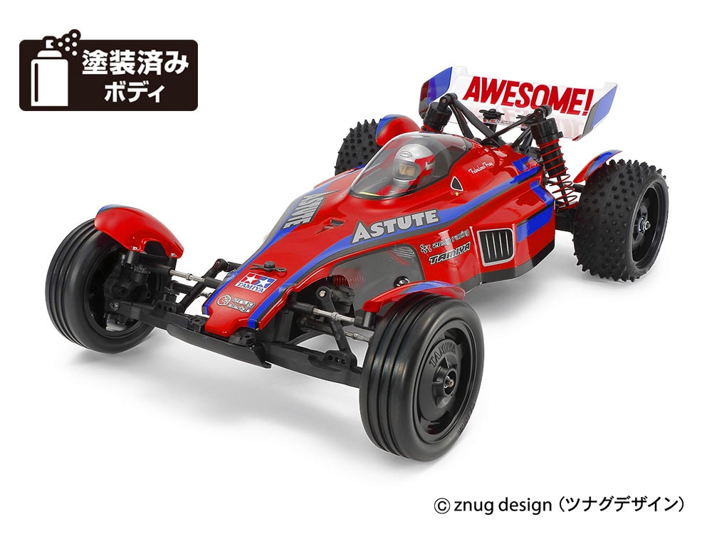 1/10RC アスチュート 2022 塗装済みボディ (TD2シャーシ): RCモデル