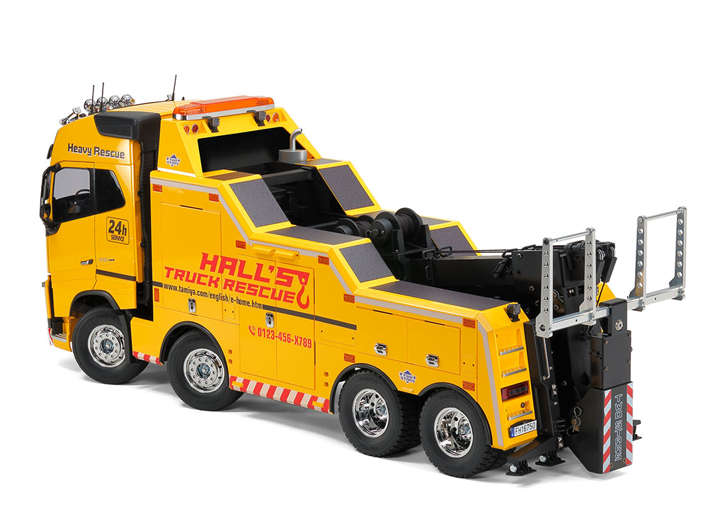 1/14RC ボルボ FH16 グローブトロッター 750 8x4 レッカートラック: RC