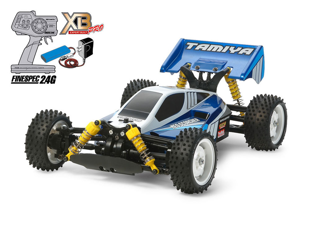 1 10RC ネオスコーチャー4WD箱付き 純正プロポ付き、バッテリー無し 