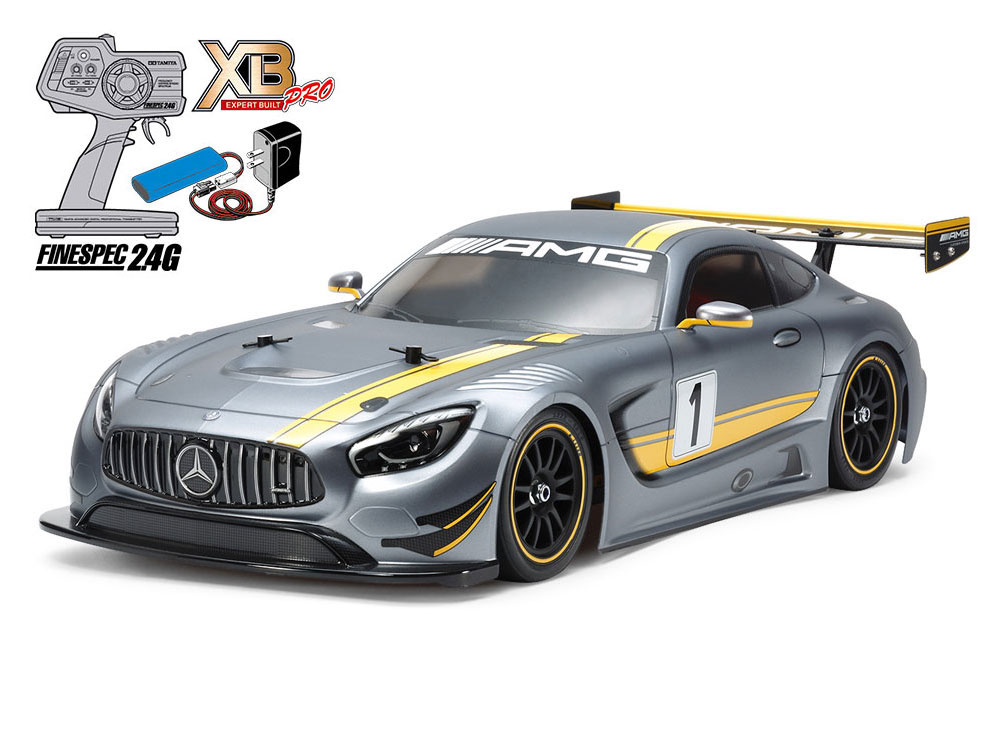 お得低価タミヤ XB◆1/10RC MERCEDES-AMG GT3 (TT-02) ◆新品 田宮模型