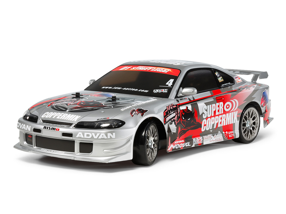 【安い国産】即走行可能 1/10RC タミヤ ニスモ COPPERMIX S15 シルビア ドリフトスペック XB 田宮模型