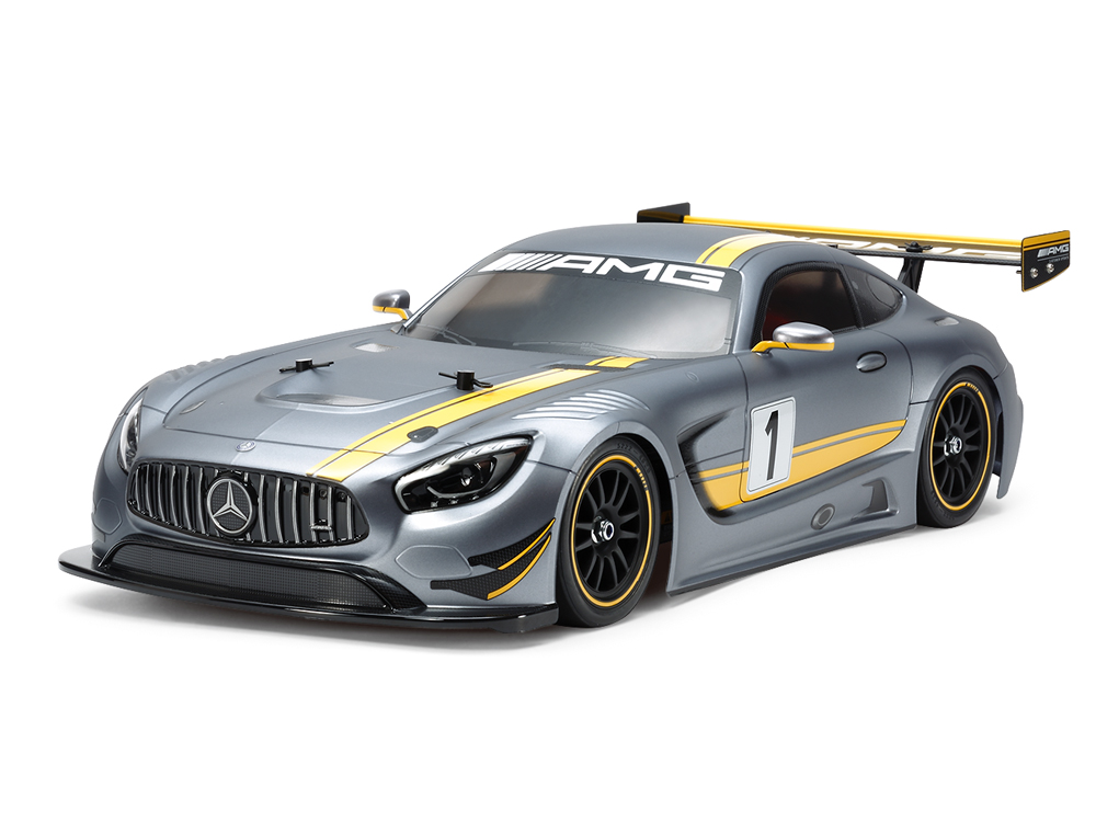 新作国産レア！タミヤ TT-02 シャーシ MERCEDES−AMG GT3 新品未組立て！人気車種（ボディ）の為、品薄状態かと思います。 田宮模型