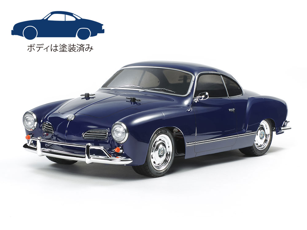 新品人気タミヤ 1/10RC フォルクスワーゲン カルマンギア （M-06シャーシ） No58677 田宮模型