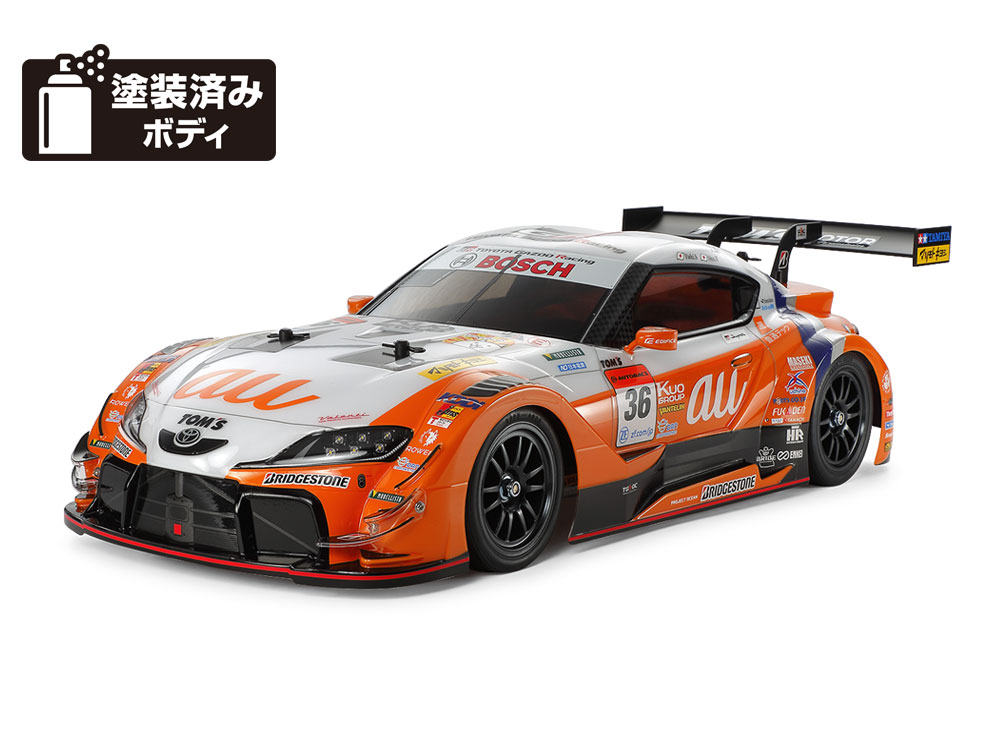 1/10RC au TOM'S GR Supra (TT-02シャーシ): RCモデル｜TAMIYA ...