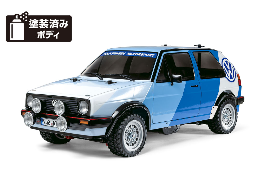 1/10RC フォルクスワーゲン ゴルフII GTI 16V ラリー (MF-01Xシャーシ): RCモデル｜TAMIYA SHOP ONLINE  -タミヤ公式オンラインストア-