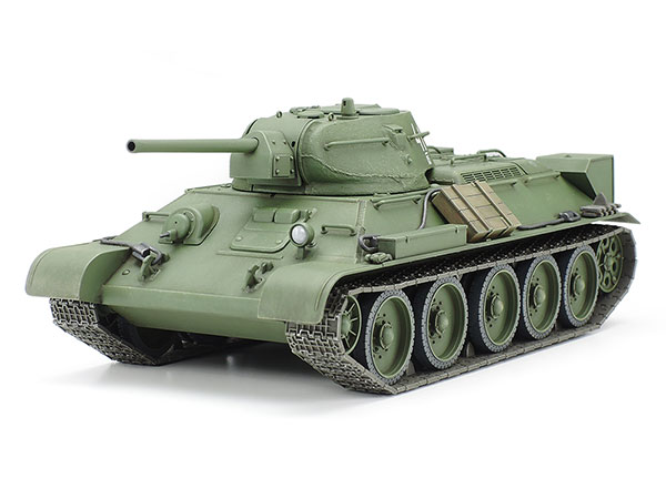 1/48 ソビエト中戦車T34/76 1941年型（鋳造砲塔）: スケールモデル 