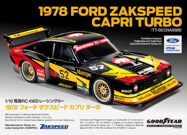 1/10RC 1978 �t�H�[�h �U�N�X�s�[�h �J�v�� �^�[�{ (TT02�V���[�V)